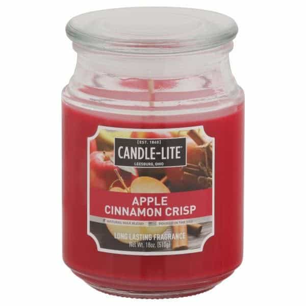 Candle-lite Candle, Apple Cinnamon Crisp