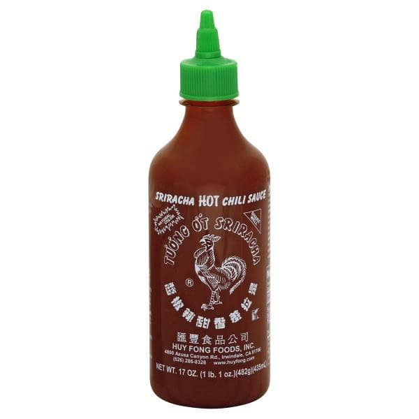 Huy Fong Foods Chili Sauce, Hot, Sriracha