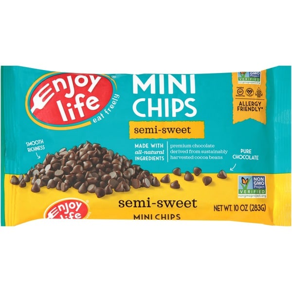 Enjoy Life Foods Gluten Free, Allergy Friendly Semi-Sweet Mini Chocolate Chips