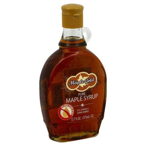 Maple Gold Maple Syrup, Pure, Dark Amber