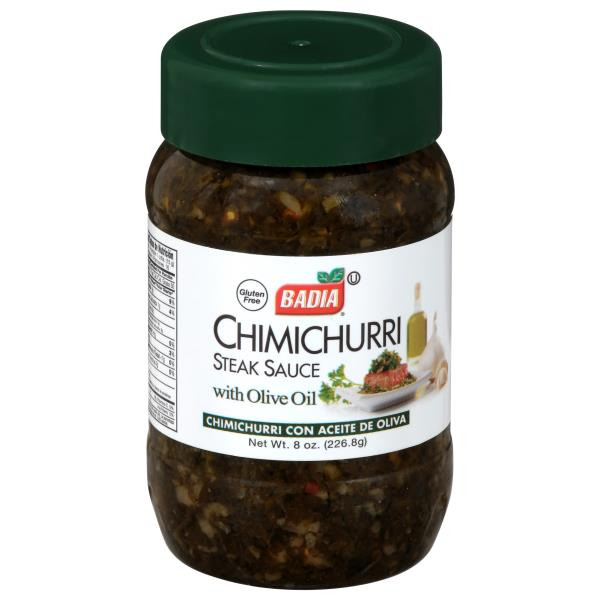 Badia Spices Chimichurri Steak Sauce with Olive Oil