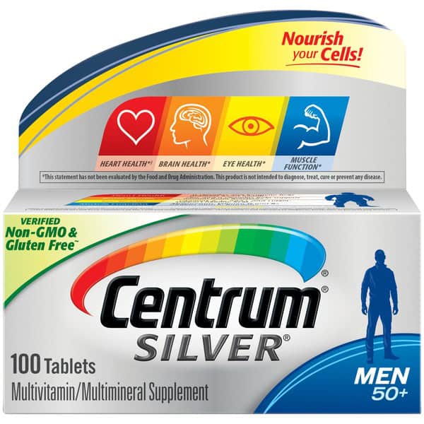 Centrum Multivitamin for Men 50 Plus, Multivitamin for Men 50 Plus