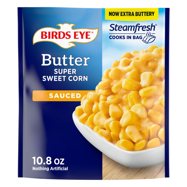 Birds Eye Chef's Favorites Lightly Sauced Super Sweet Corn with Butte