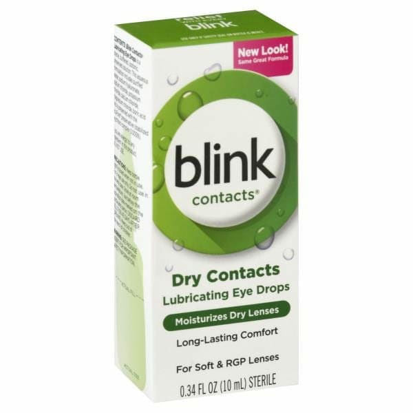 blink Lubricating Eye Drops for Soft & RGP Contact Lenses