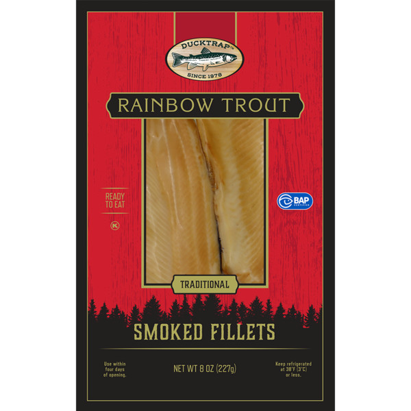 Ducktrap River of Maine Smoked Trout Fillets