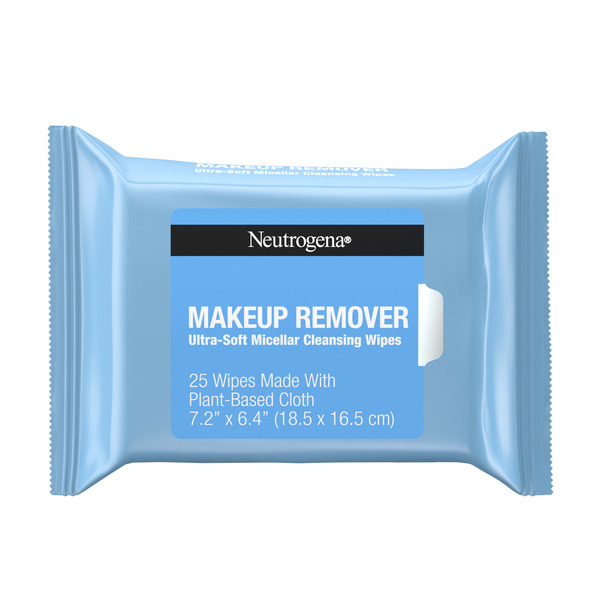 Neutrogena Makeup Remover Wipes & Face Cleansing Towelettes, 25 ct Face Wipes