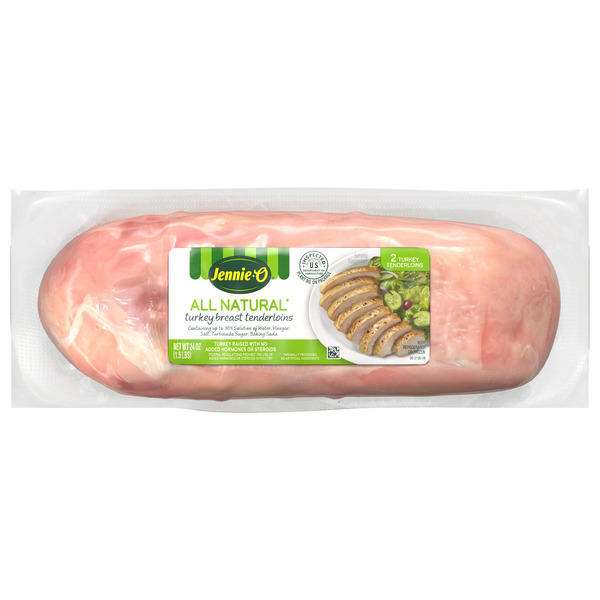 JENNIE-O TURKEY STORE JENNIE-O All-Natural Turkey Breast Tenderloins - 24 oz - pc/cs, 24 OZ