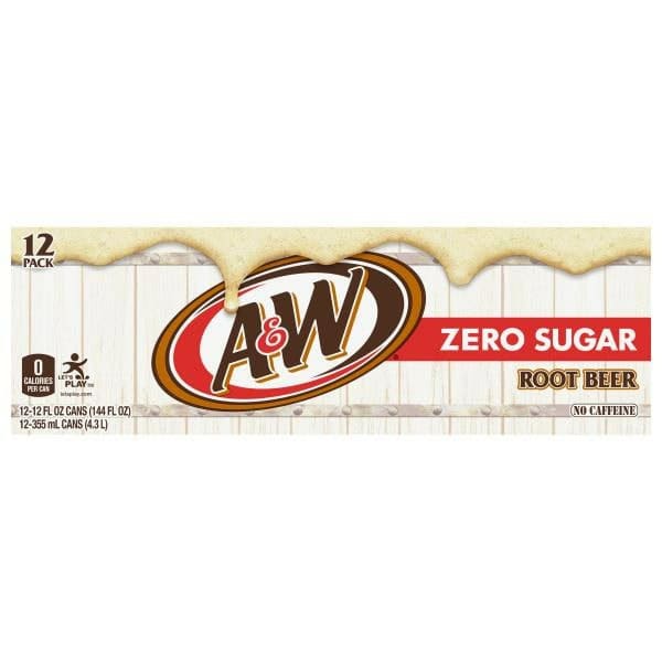 A&W Root Beer, Zero Sugar