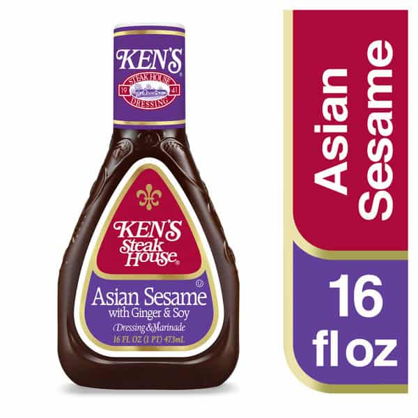 Ken's Steak House Dressing & Marinade, with Ginger & Soy, Asian Sesame
