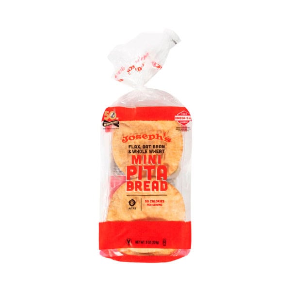 Joseph's Flax Mini Pita Bread