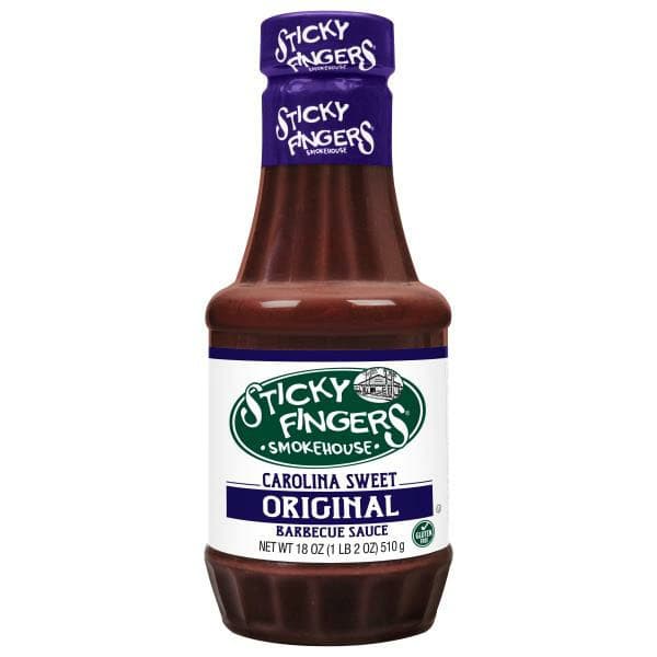 Sticky Fingers Barbecue Sauce, Original, Carolina Sweet
