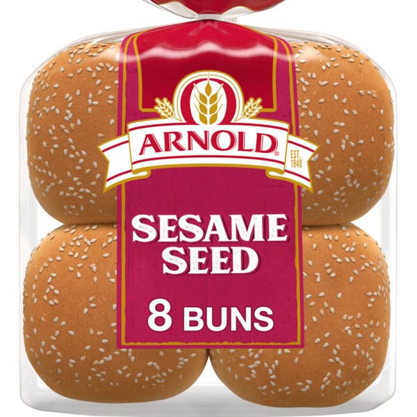Arnold 8 count, Sesame Seed Buns