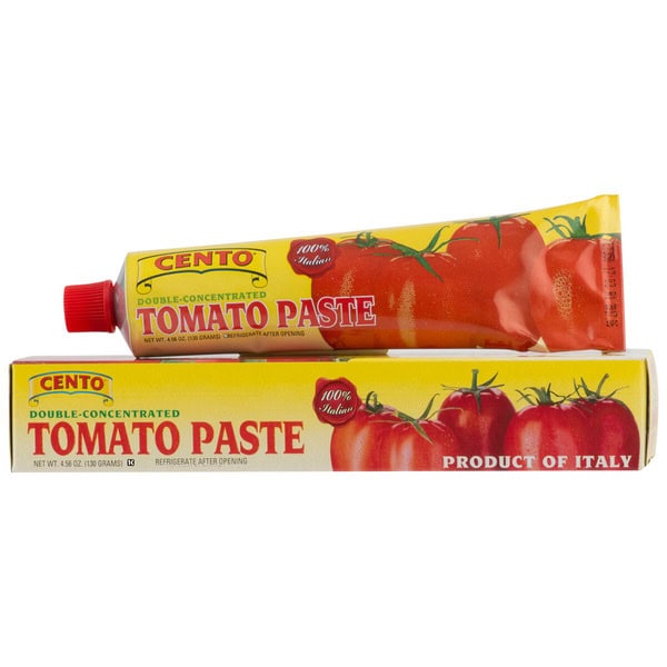Cento Double Concentrated Tomato Paste Tube