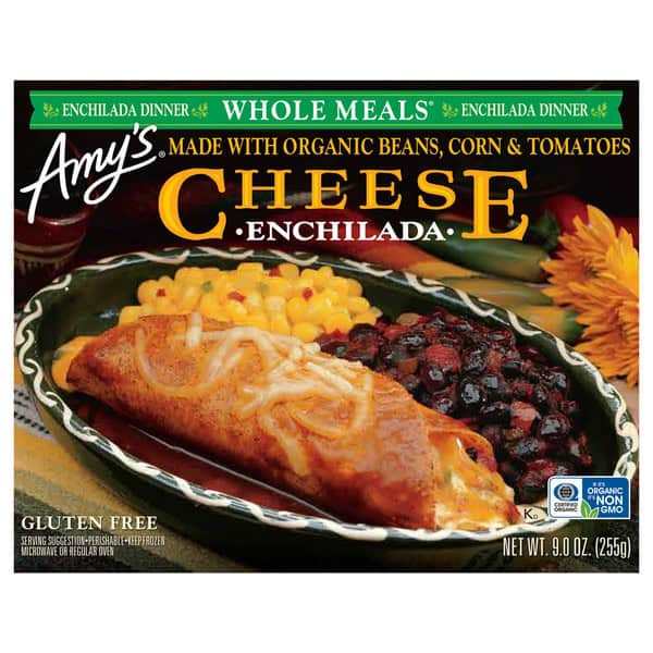 Amy's Kitchen Cheese Enchilada Meal