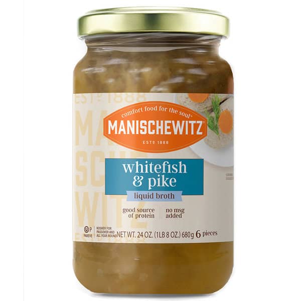 Manischewitz Whitefish & Pike, in Liquid Broth