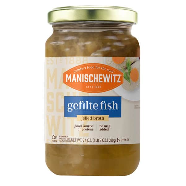 Manischewitz Gefilte Fish, in Jelled Broth