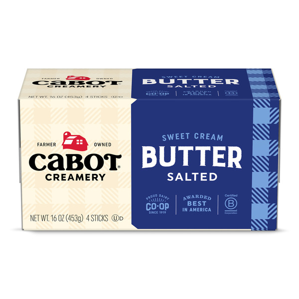 Cabot Salted Butter Quarters