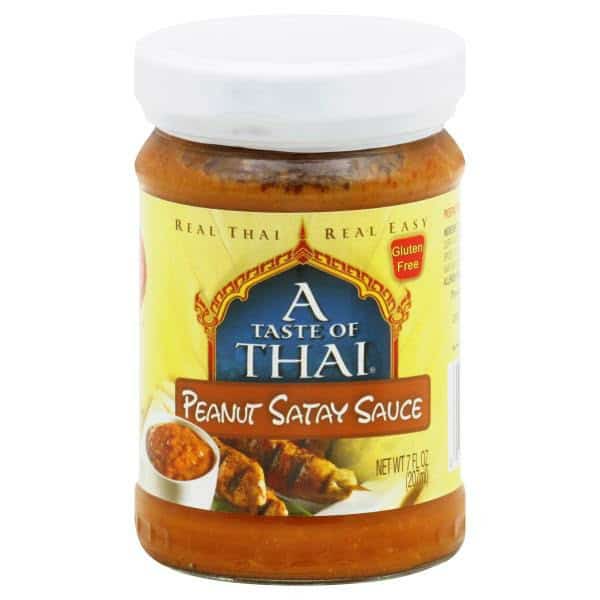 A Taste of Thai Peanut Satay Sauce