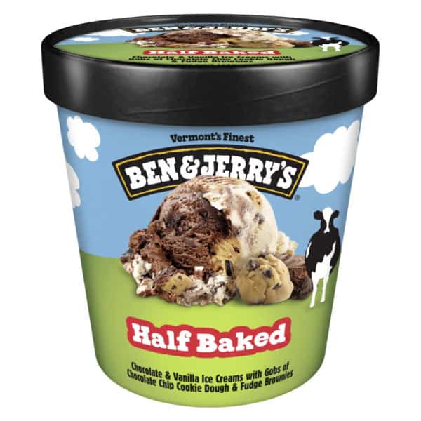 Ben & Jerry's Half Baked® Chocolate & Vanilla Ice Cream Pint