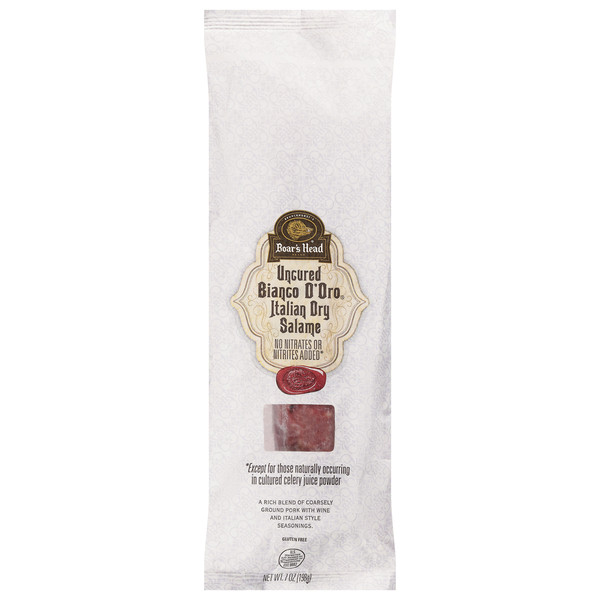 Boar's Head Bianco D'Oro Uncured Italian Dry Salame
