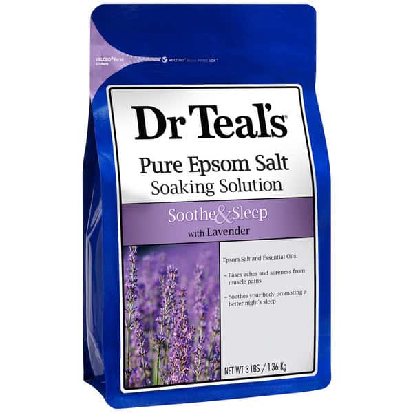 Dr Teal’s Pure Epsom Salt Soak, Soothe & Sleep