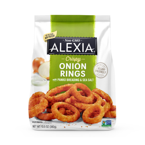 Alexia Onion Rings, with Panko Breading & Sea Salt, Crispy