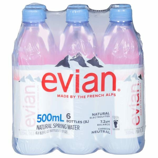 evian Natural Spring Water