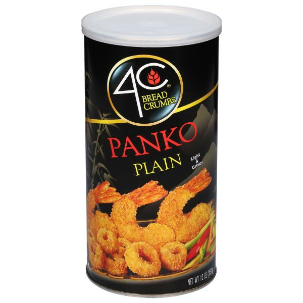 4C Foods Bread Crumbs, Plain, Panko