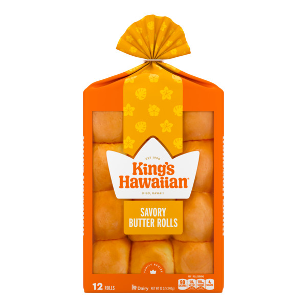 King's Hawaiian Savory Butter Rolls