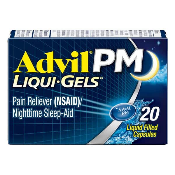 Advil PM Pain Reliever and Nighttime Sleep Aid