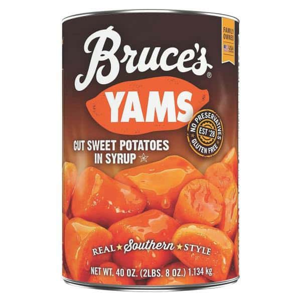 Bruce's Yams Cut Sweet Potatoes in Syrup