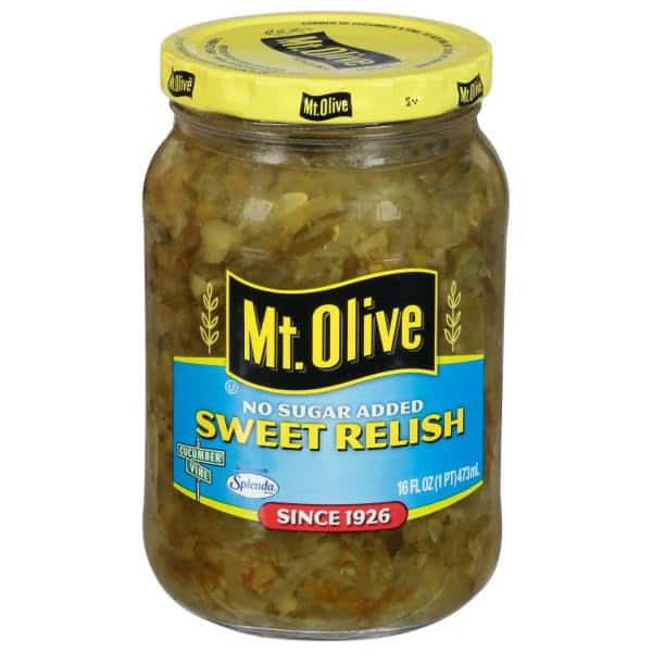 Mt. Olive No Sugar Added Sweet Relish