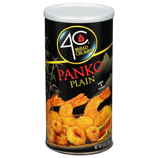 4C Foods Bread Crumbs, Plain, Panko
