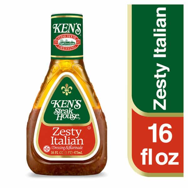 Ken's Steak House Dressing & Marinade, Zesty Italian