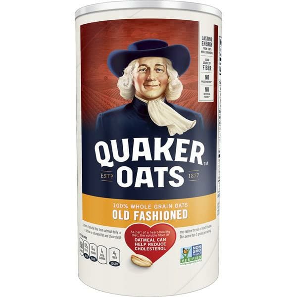 Quaker Oats, 100% Whole Grain, Old Fashioned