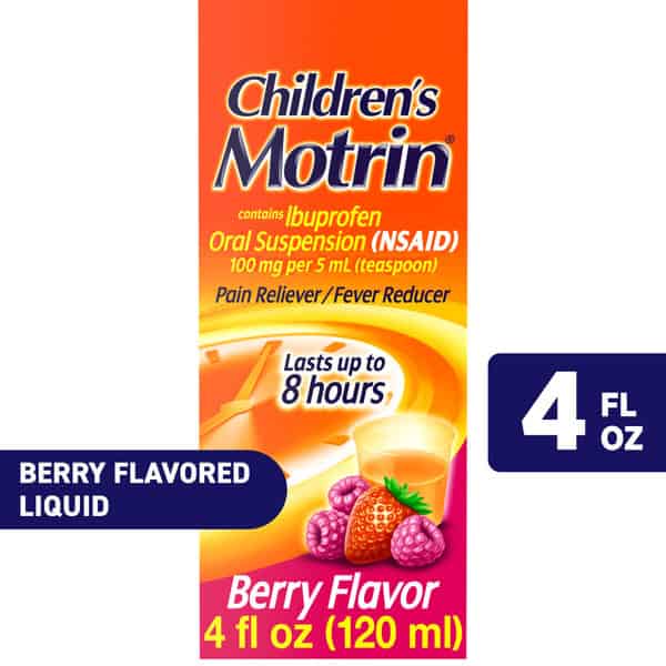 Children's Motrin Oral Suspension, Berry