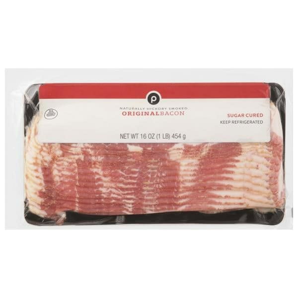 Publix Bacon, Original, Naturally Hickory Smoked
