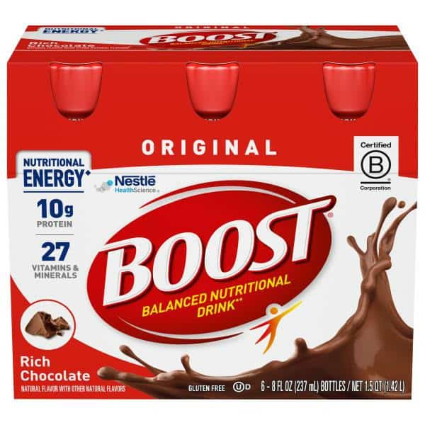 BOOST Original Complete Nutritional Drink, Rich Chocolate