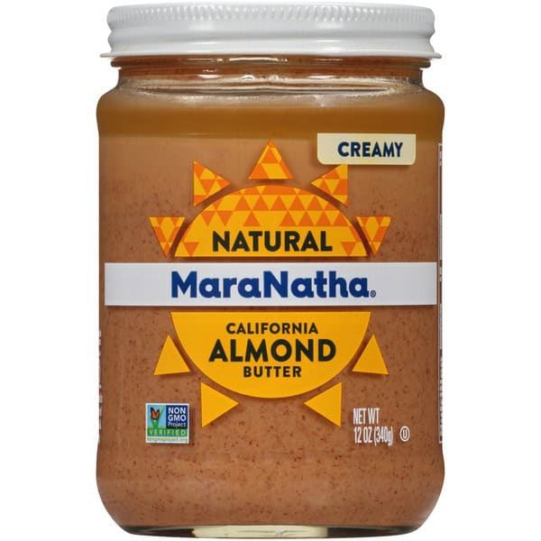 MaraNatha Almond Butter, Natural, No Stir, Creamy