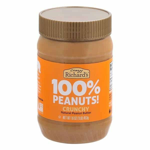 Crazy Richard’s Wholly Rollies Peanut Butter, Natural, Crunchy