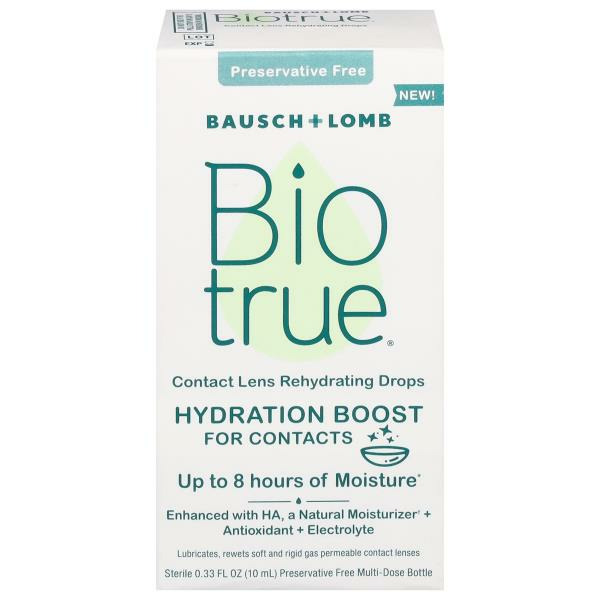 Biotrue® Rehydrating Contact Lens Eye Drops
