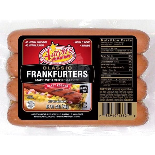 Aaron's Best Classic Frankfurters
