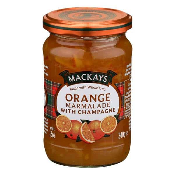 Mackays Marmalade, Orange, with Champagne