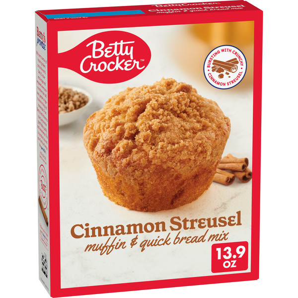 Betty Crocker Cinnamon Streusel Muffin and Quick Bread Mix