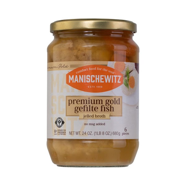 Manischewitz Gefilte Fish With Carrots In Jelled Broth