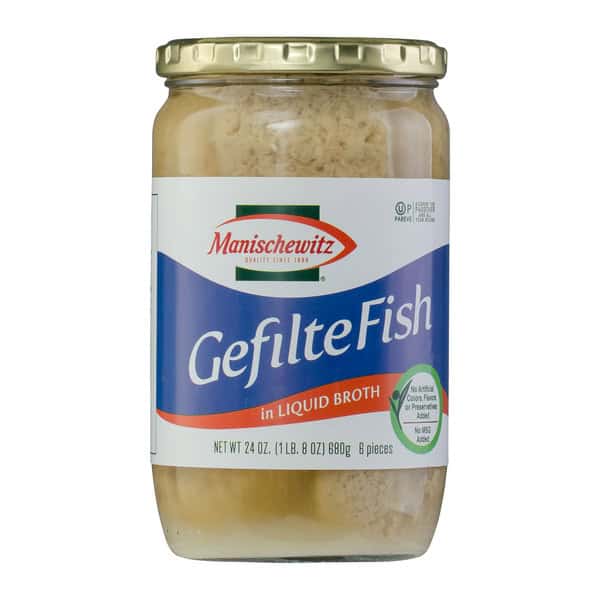Manischewitz Gefilte Fish, In Liquid Broth
