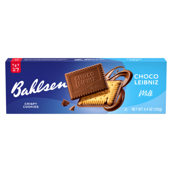 Bahlsen Choco Leibniz Butter Biscuits and Milk Chocolate Fine European Biscuits