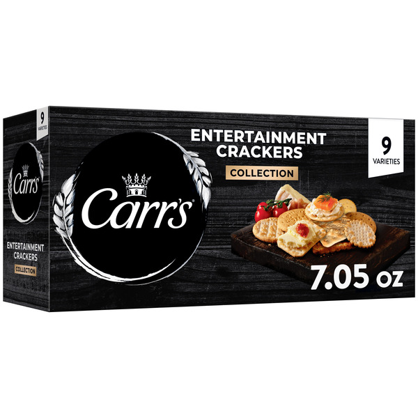 Carr's Variety Pack Entertainment Crackers, Snack Crackers, 7.05 oz