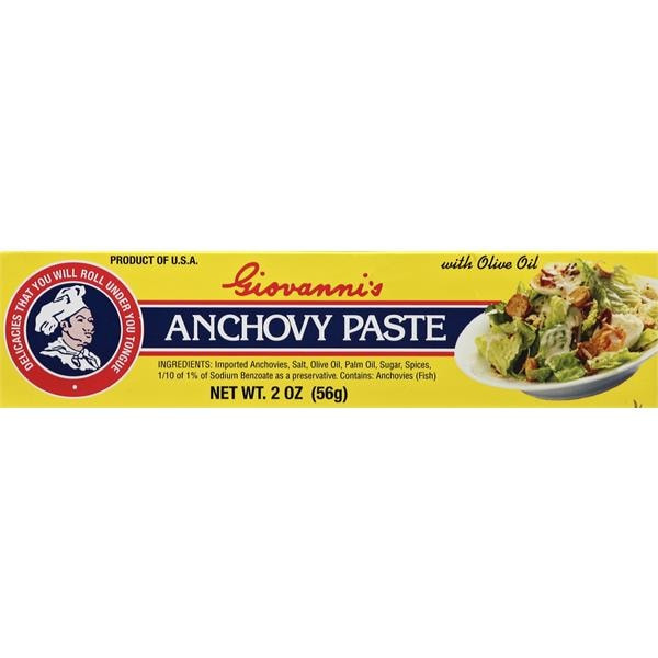 Giovannis Anchovy Paste, with Olive Oil