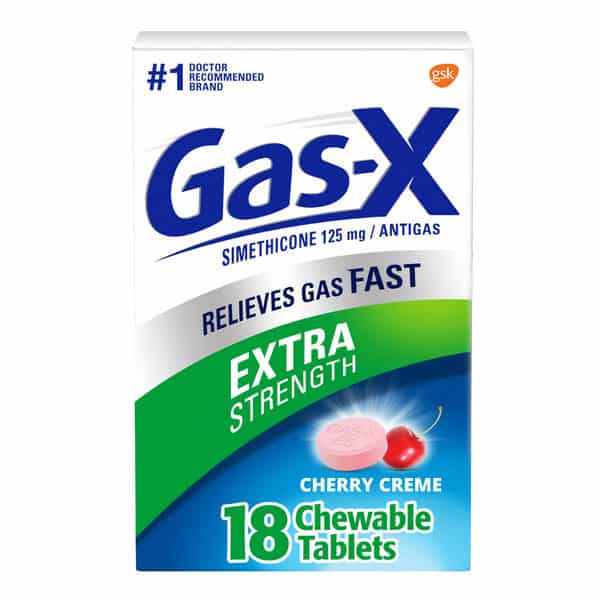 Gas-X Extra Strength Chewable Gas Relief Tablets